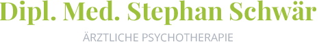 Psychotherapie Dipl.- Med. Stephan Schwär
